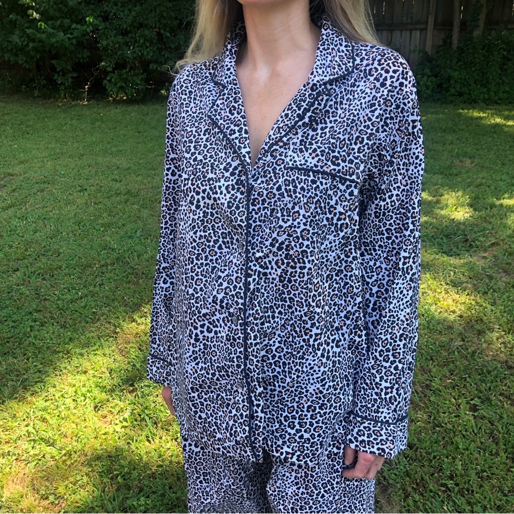 Victoria’s Secret Animal Print Cotton Pajamas! Gem